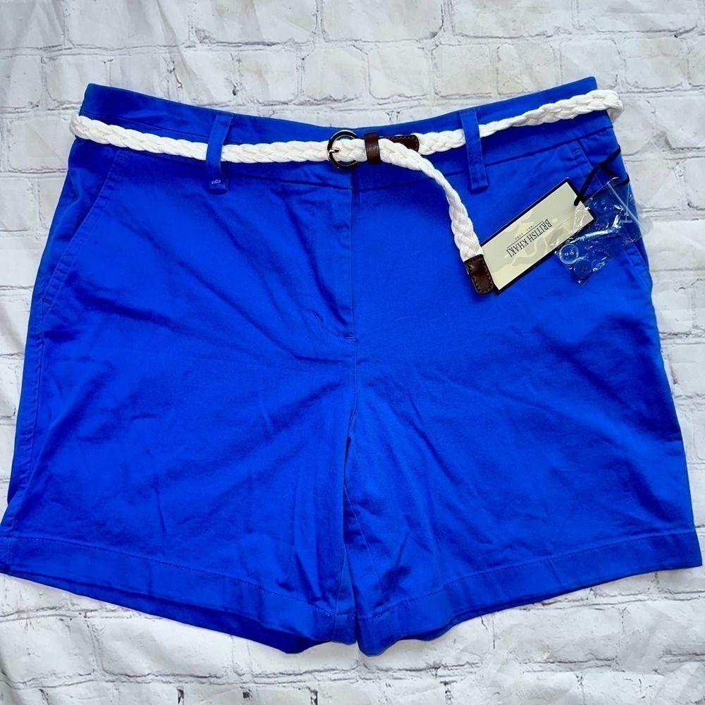 NWT Women’s Size 8 British Khaki Cotton Shorts